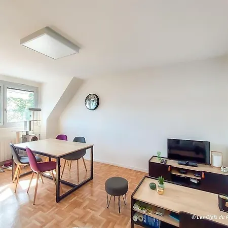 Apartment Bel F3, Proche Gare Et Centre Ville, Tout A Pied, Wifi